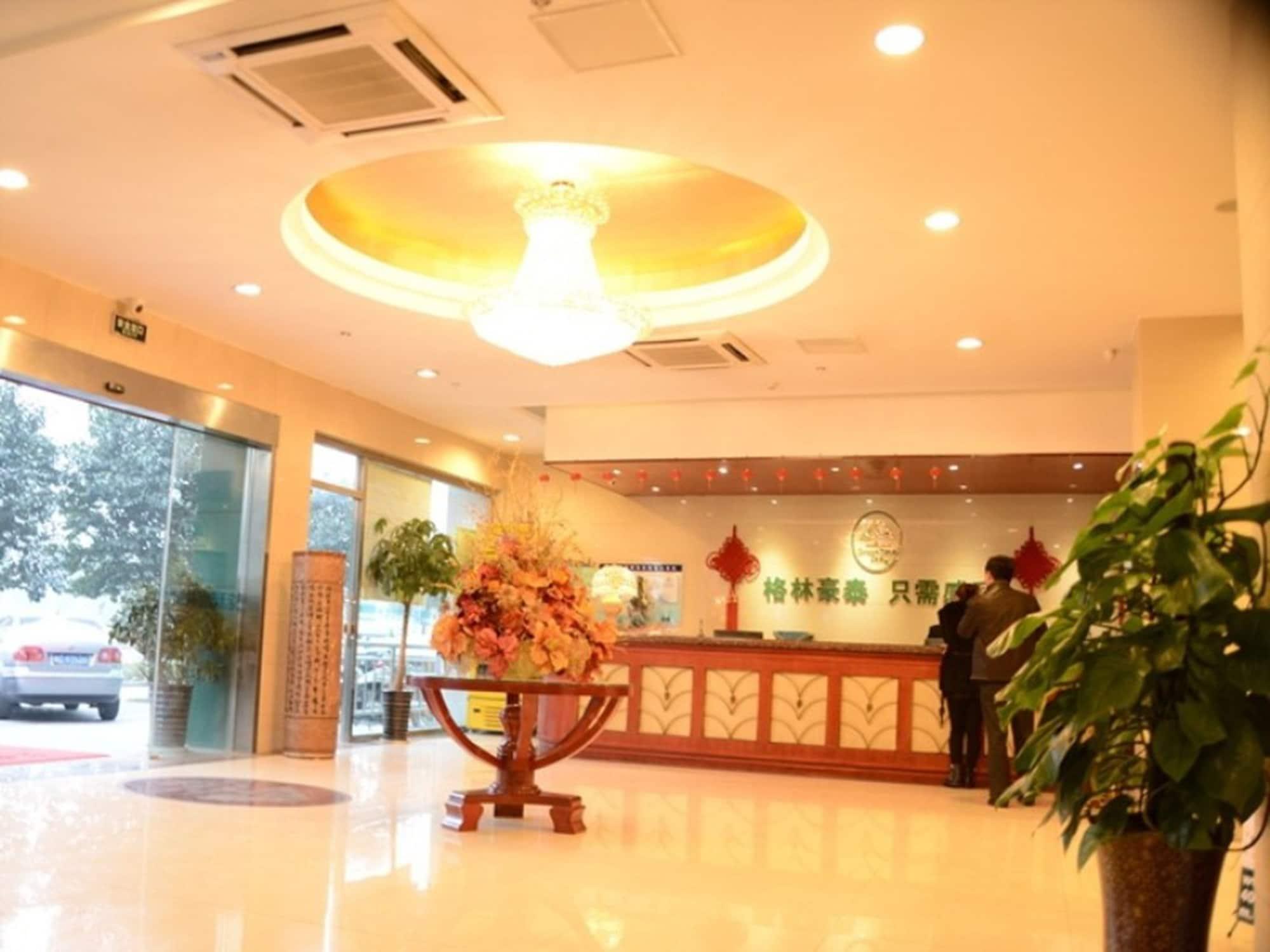 Greentree Inn Anhui Bengbu Longhu Express Hotel Esterno foto